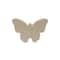 18 Pack: 3.5" Unfinished Wood Butterfly Shape by Make Market®